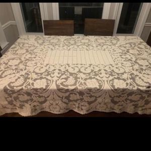 Antique Quaker Tablecloth 🍸